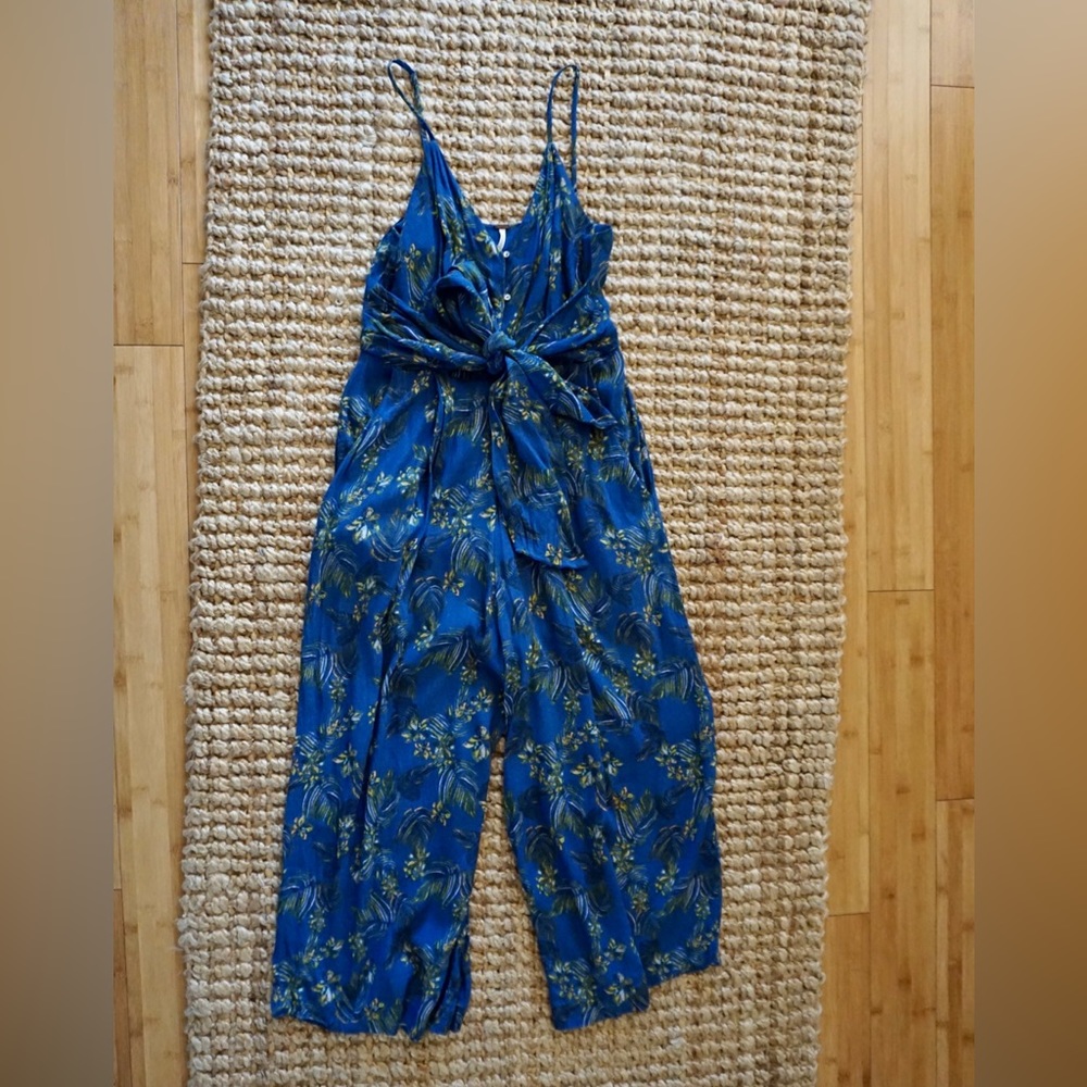 Free People Hot Tropics Sleeveless Jumpsuit
